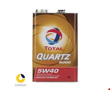 روغن موتور خودرو توتال  Quartz 9000 SN 5W40  چهار لیتری فلزی